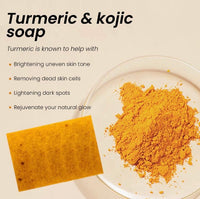 SkinVortex Turmeric And Kojic Soap Bars